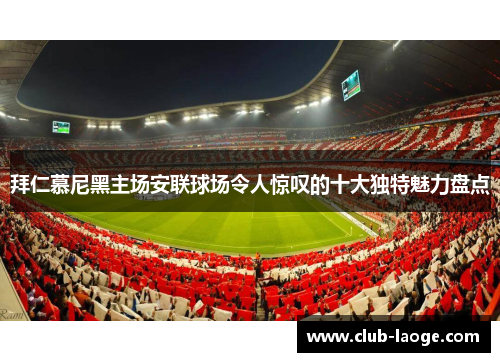 拜仁慕尼黑主场安联球场令人惊叹的十大独特魅力盘点 拜仁慕尼黑主场安联球场令人惊叹的十大独特魅力盘点